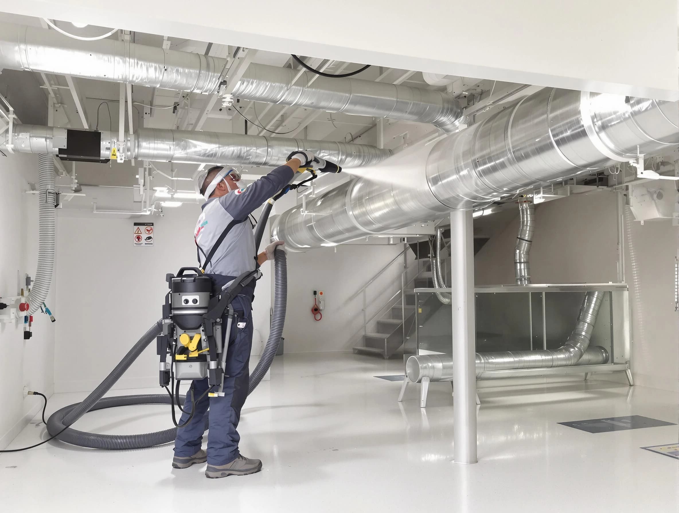 Professional central duct cleaning by Milford Air Duct Cleaning in Milford