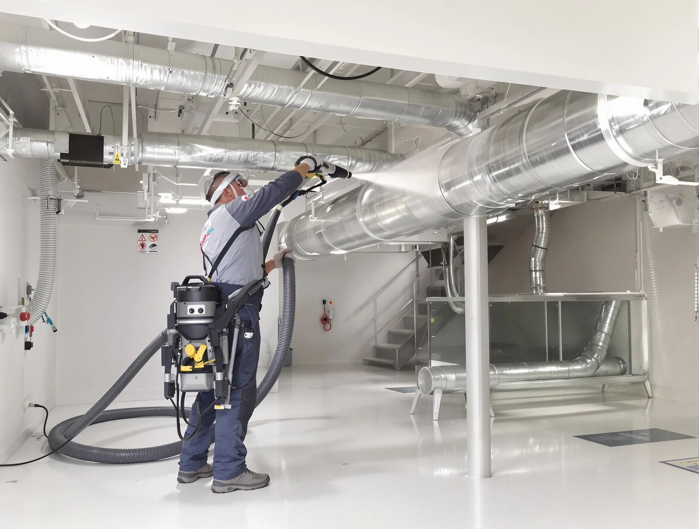 Professional central duct cleaning by Milford Air Duct Cleaning in Milford